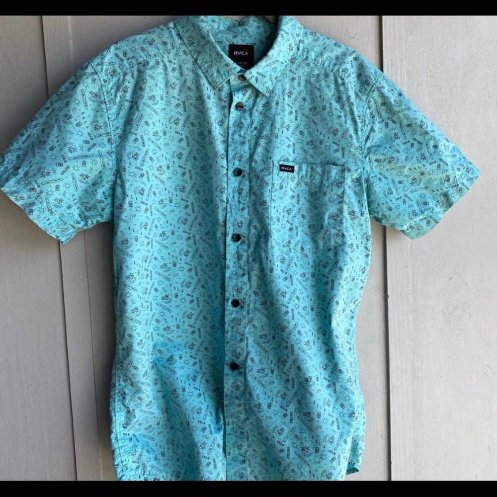 RVCA button down shirt